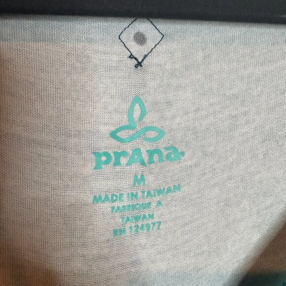 PrAna patterned faux wrap casual dress - Picture 3 of 5